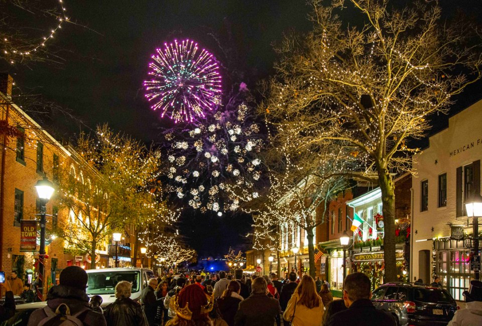 Enjoy fireworks and other festivities at First Night Alexandria. Photo courtesy of  the event