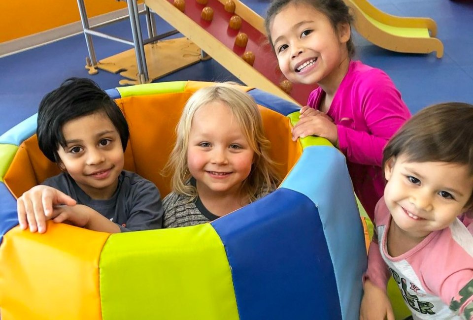 Gymboree classes are a ton of fun for little ones. Photo courtesy of Gymboree Play and Music 