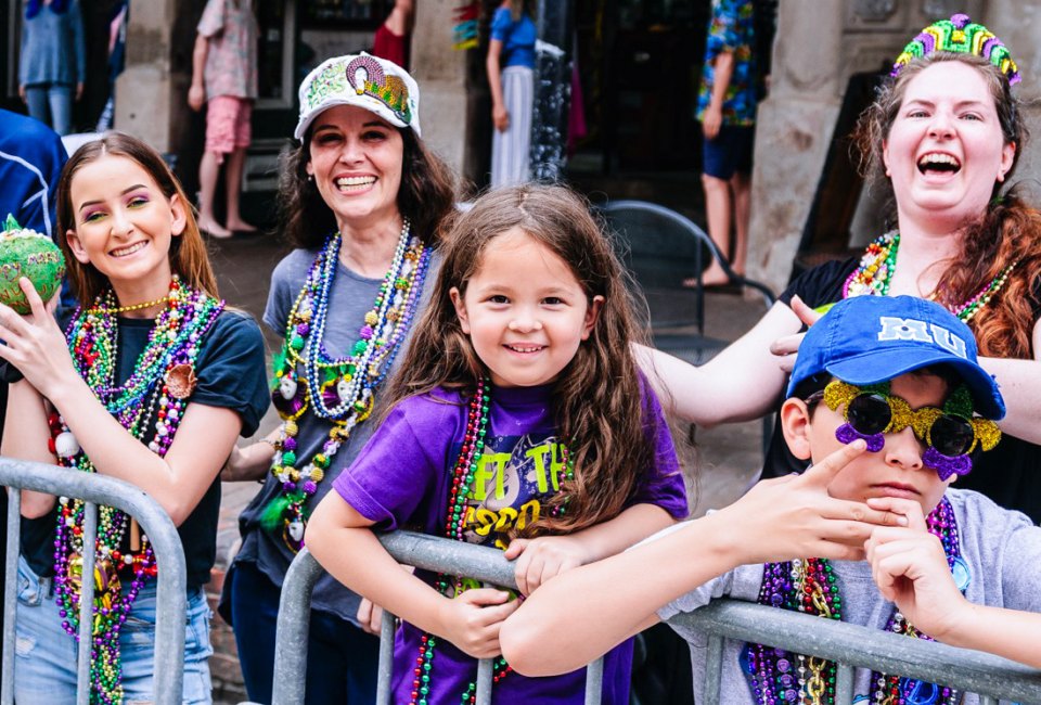 Galveston's Mardi Gras parade is a fun spectacle. Photo courtesy of Mardi Gras Galveston