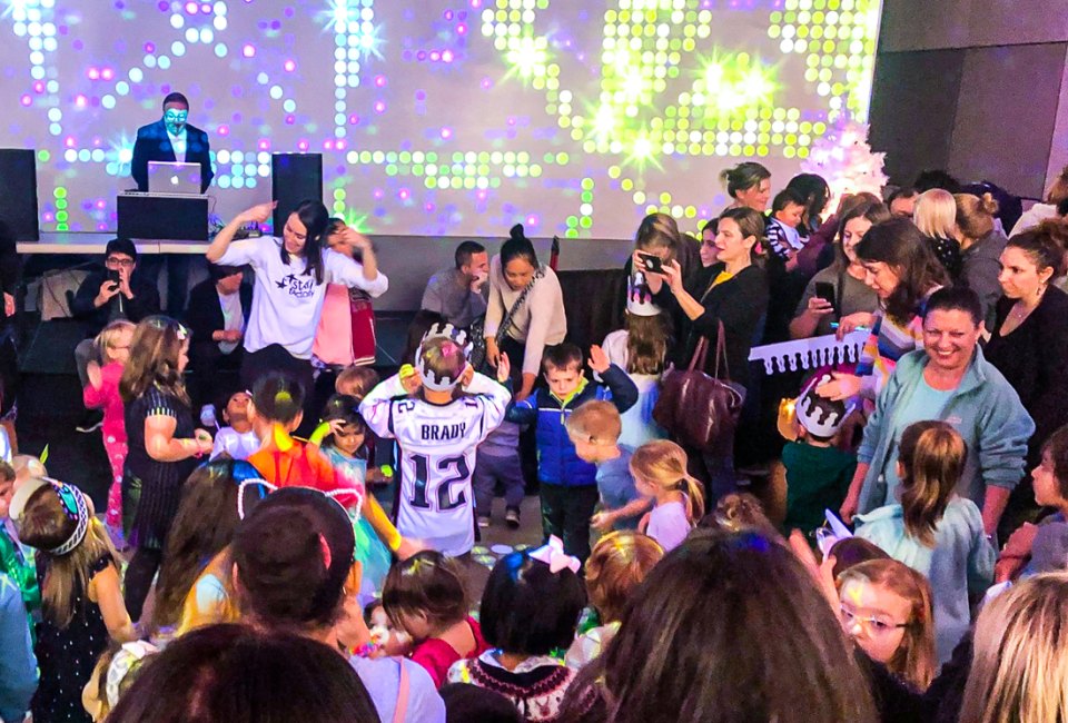 Get the party in without sacrificing bedtime this New Year's Eve! Photo courtesy of Stepping Stones Museum 