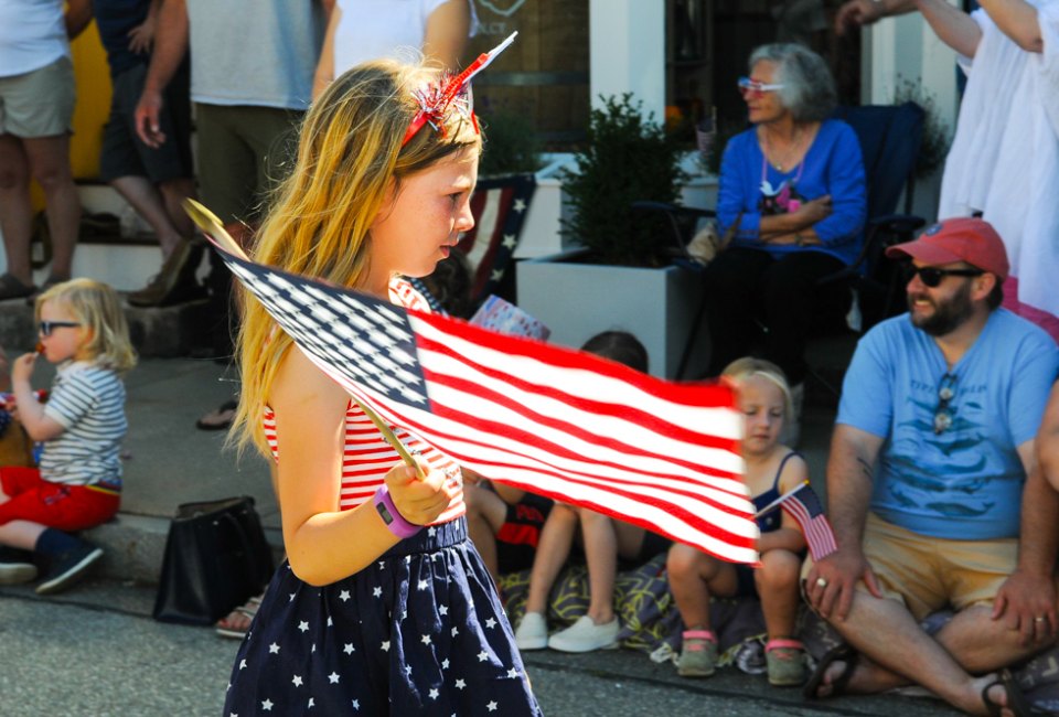 Hooray for the red, white, and blue—and all the fun things to do this 4th of July Weekend in CT! Parade photo courtesy of the Stonington Borough, CT Facebook page