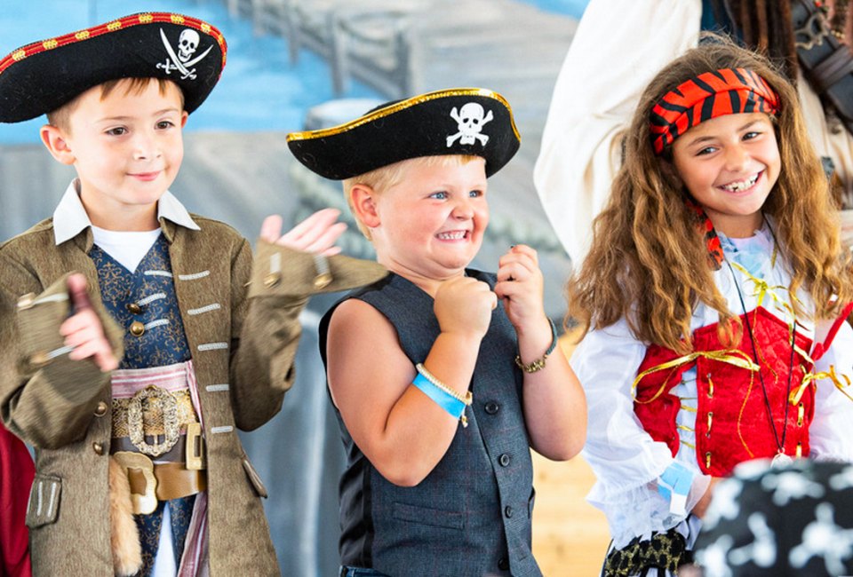 Summer fun sets sail with the best things to do with kids in Boston for June 2023! Photo courtesy of the Cape Cod Pirate Festival 