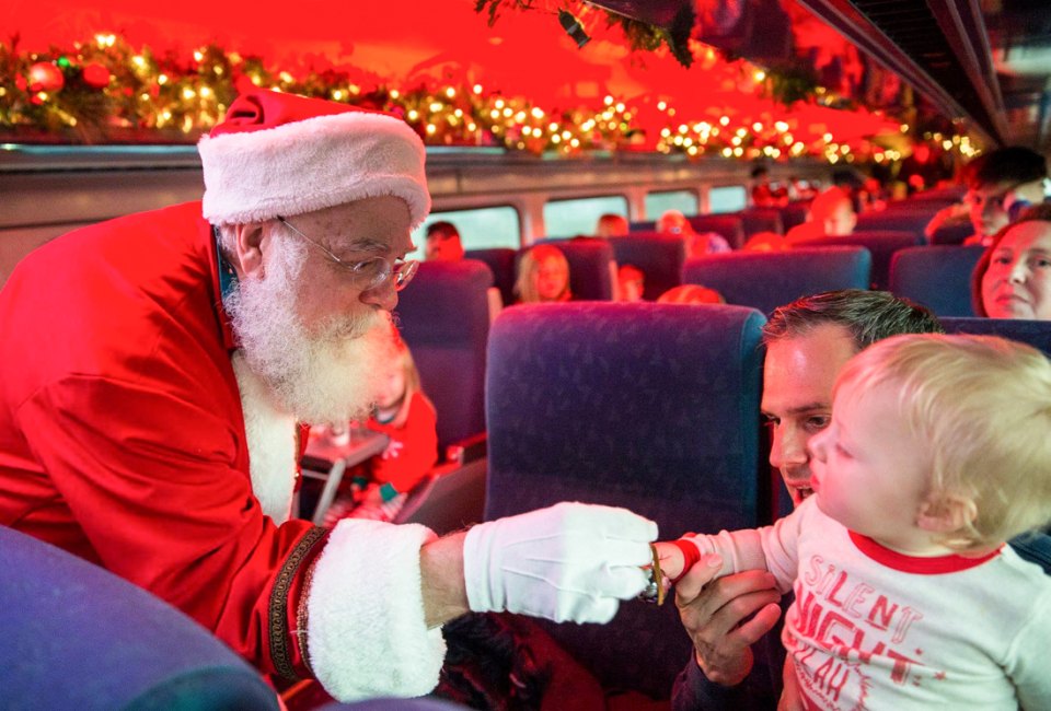 Polar Express train rides in Chicago are a popular holiday excursion. Photo courtesy of the Chicago Polar Express Facebook page