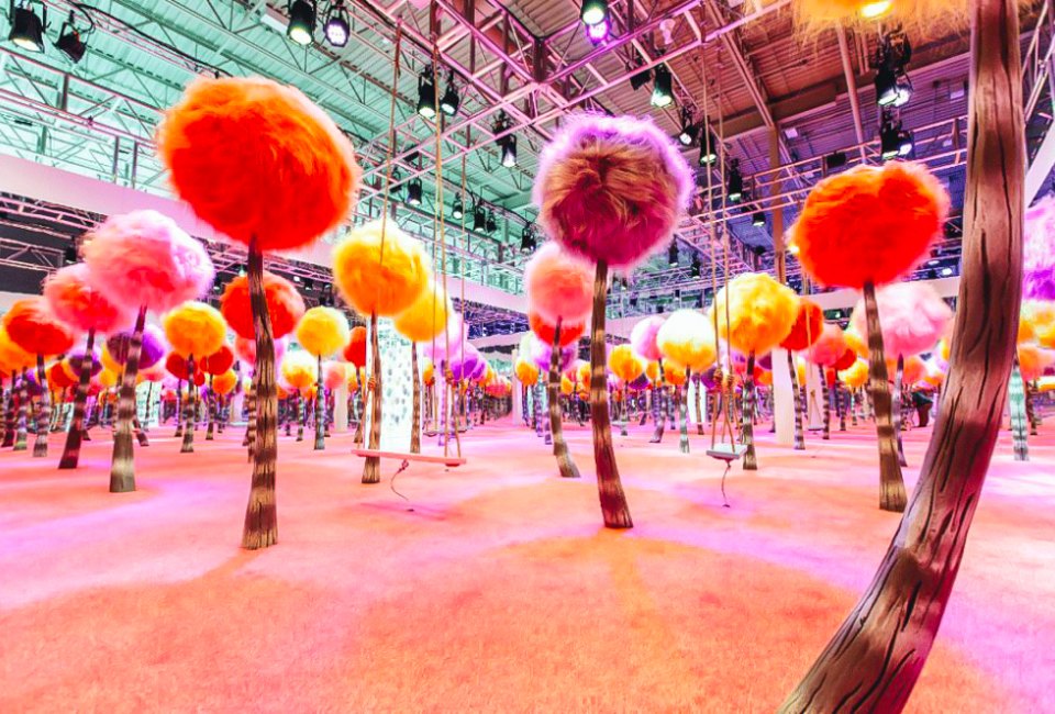 Oh, the places you'll go when visiting The Dr. Seuss Experience! Photo courtesy of the experience
