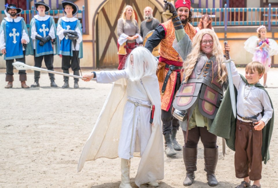 Maidens and knights will have a wonderful time at the Georgia Renaissance Festival starting in April. Photo courtesy of event