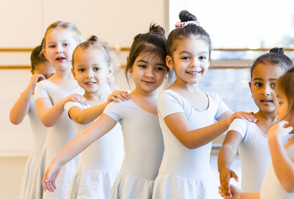 Take a look at one of these popular toddler dance classes in Houston. Photo courtesy of the Houston Ballet  preschool program.