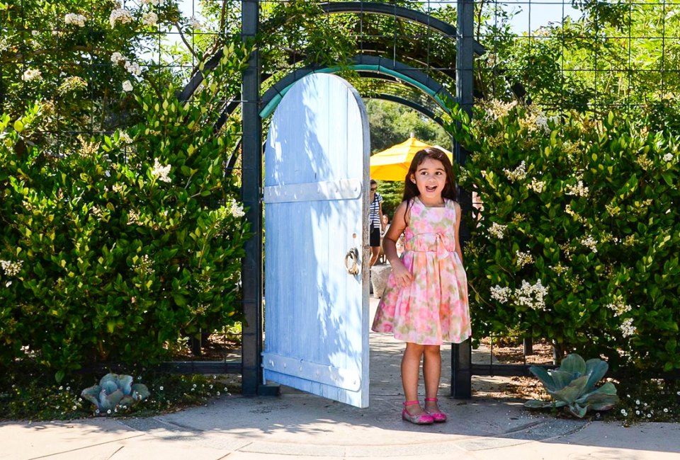 Step into the magical children's garden at The Huntington. Photo courtesy of the Huntington Botanical Gardens