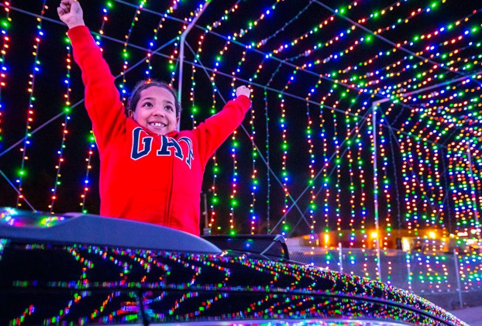 Holiday lights drive-thrus and Christmas light shows make a triumphant return to Connecticut for 2022! Photo courtesy of the Magic of Lights