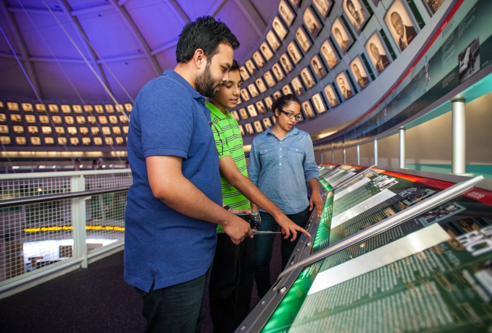 Learn about the history of the game (and work on your jumpsuit) with a visit to the Basketball Hall of Fame Museum in Springfield. Hall of Honor photo courtesy of the Massachusetts Office of Tourism