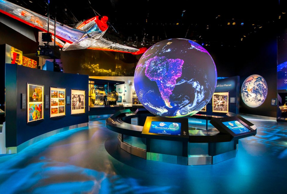 The remodeled National Air and Space Museum is a sight to behold. Photo courtesy of the museum