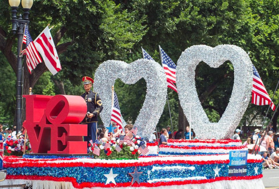 Celebrate America's birthday at the National Independence Day Parade in DC.