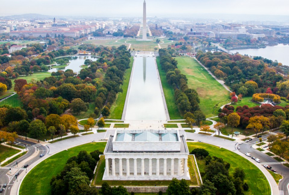 The National Mall in Washington, DC
