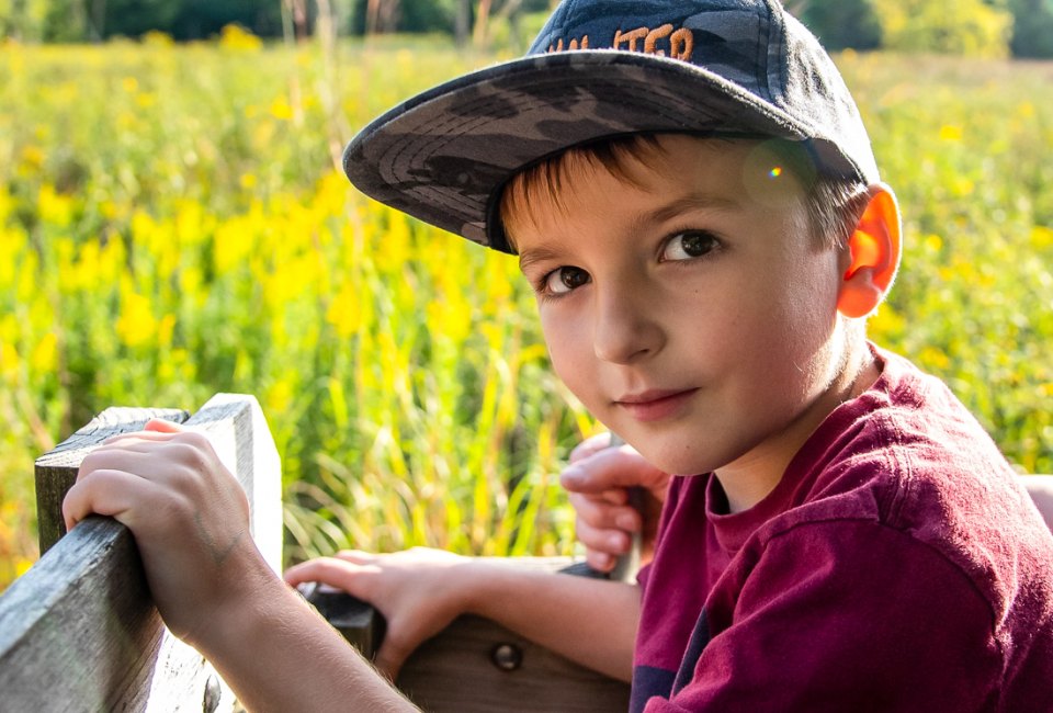 Try one of Schaumburg's outdoor activities. Photo courtesy of the Spring Valley Nature Center and Heritage Farm