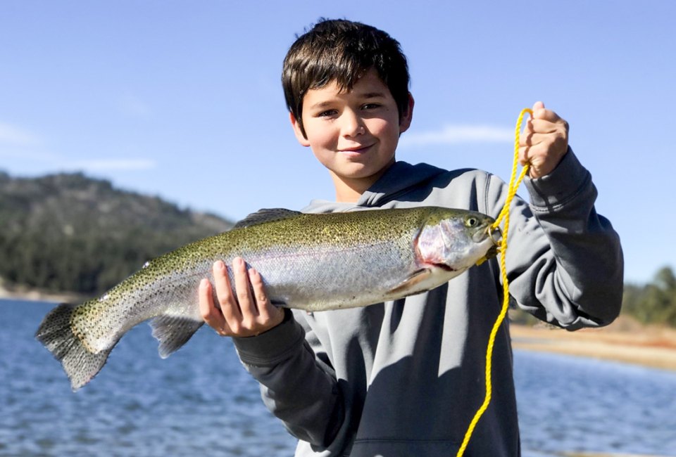 Head up to Big Bear for foliage and fishing. Photo courtesy of Visit Big Bear