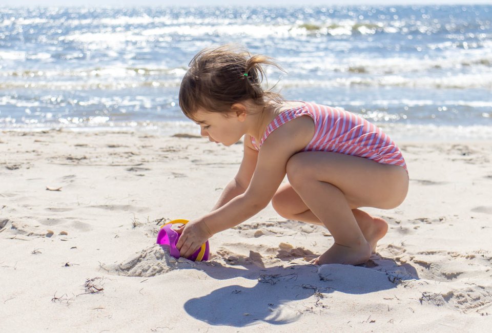 Take kids to these South Florida and Miami beaches for a day of sunny fun! Photo courtesy of Visit Florida