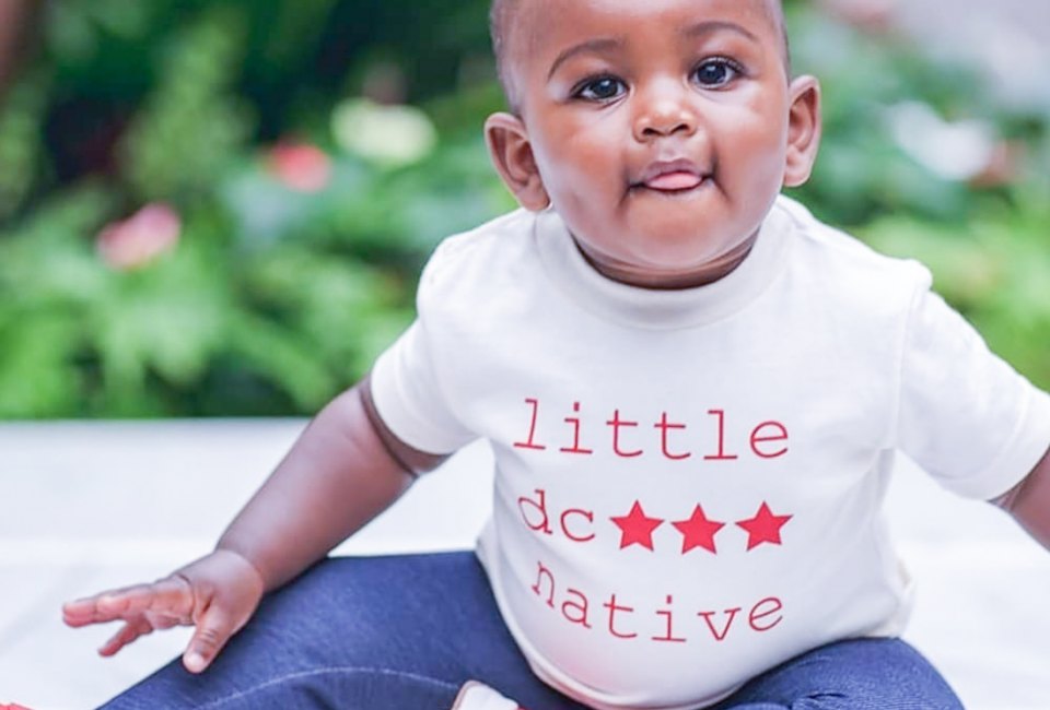 Find items that will help your little one show off their DC pride at Yinibini Baby.