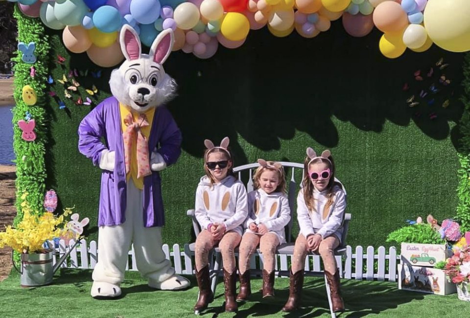 Snap great Easter Bunny Pictures at Pictures in the Park Featuring Mr. Bunny. Photo courtesy of Facebook