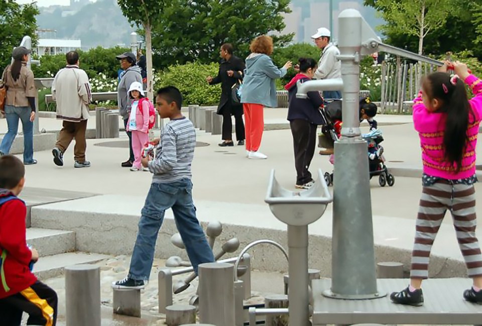 Hudson River Park with kids