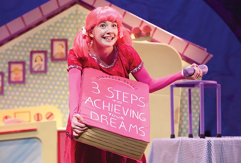Pinkalicious comes to Kean University's Wilkins Theatre this weekend. Photo courtesy of the production