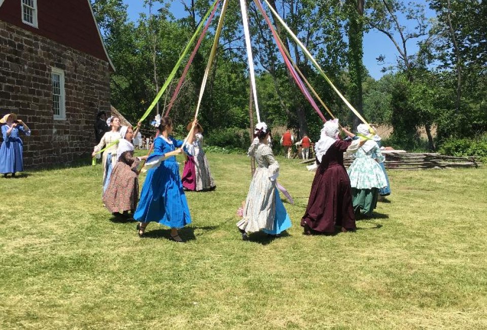 Pinkster: A Jersey Dutch Festival of Spring at Historic New Bridge Landing