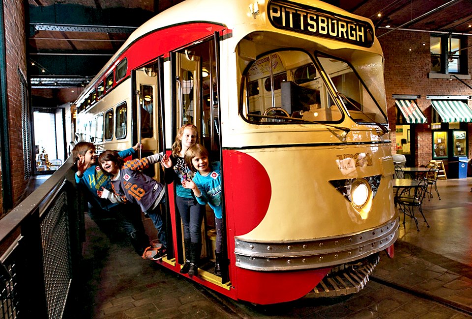 A visit here will teach the kids all about local history. Photo courtesy of the Senator John Heinz History Center