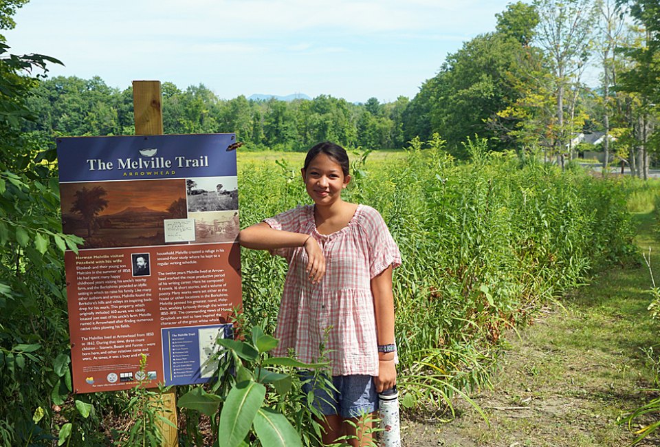 Walk The Melville Trail or enjoy the view from the famous author's study on a visit to the Herman Melville's Arrowhead Estate in Pittsfield.