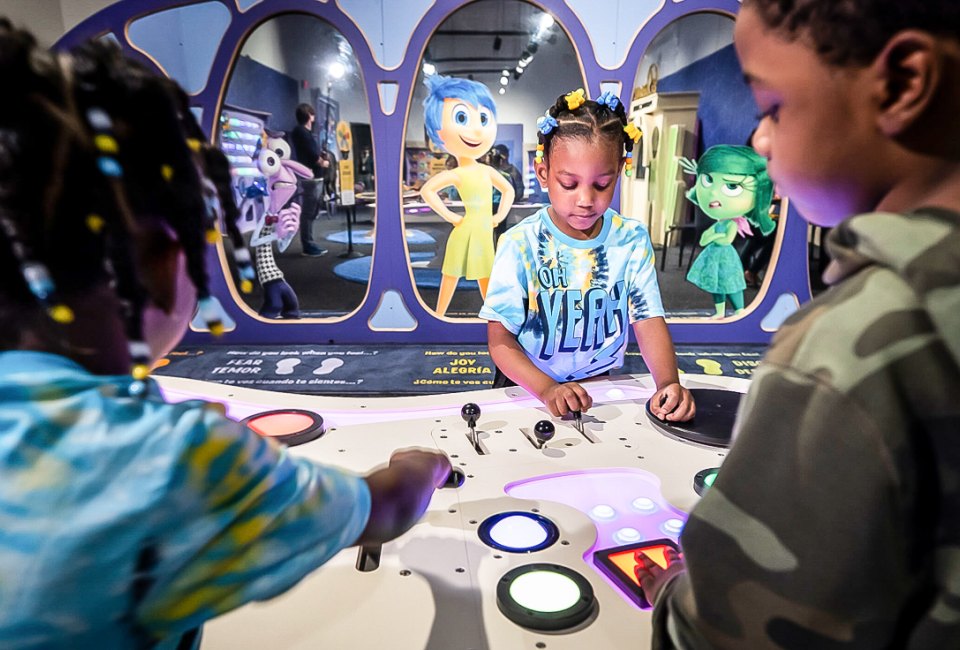 Catch Emotions at Play with Pixar's Inside Out before it leaves the National Children's Museum. Photo by Joshua Franzos