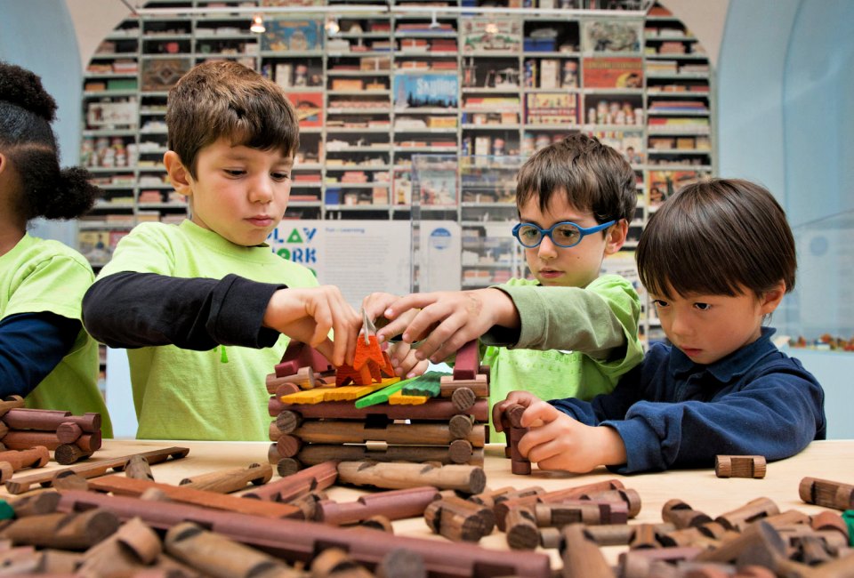 Play, Work, Build at the National Building Museum. Photo by Kevin Allen