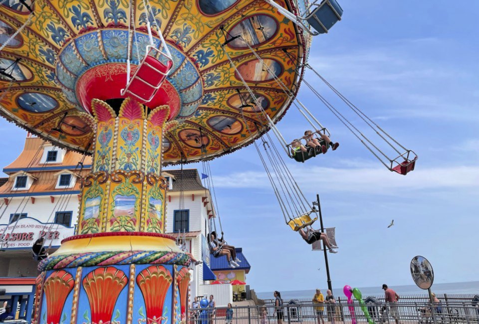 Galveston is a quick day trip from Houston. Pleasure Pier Gulf Glider photo by Carrie Taylor