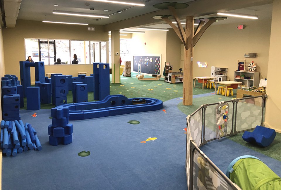 Pop In! Play Space & Cafe in Larchmont offers imaginative fun for kids.