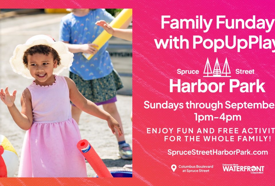 Family Funday with PopUpPlay at Spruce Street Harbor Park