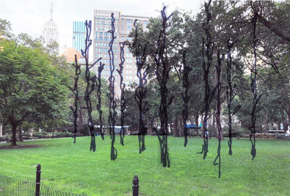 Ghost Forest by Maya Lin.
