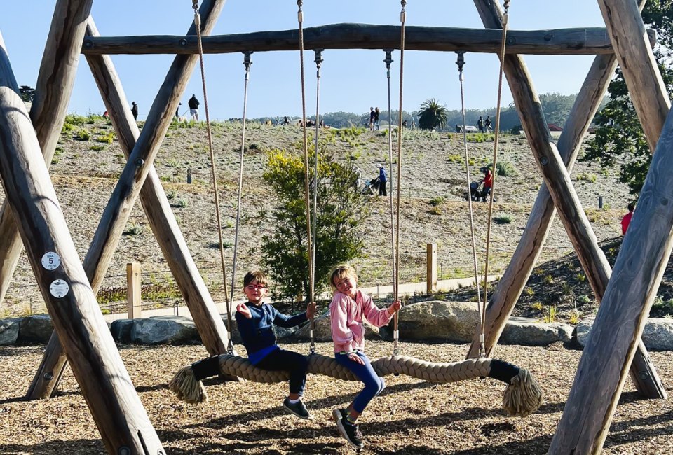 Swing by The Outpost at the Presidio Tunnel Tops for all the free fun. Photo by Sandra Lee