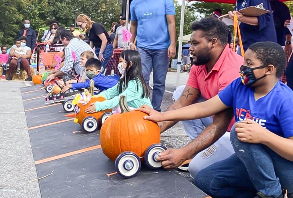 May the best pumpkin win at the Pumpkin Race & Fall Festival. Photo courtesy of the Montgomery Village Foundation