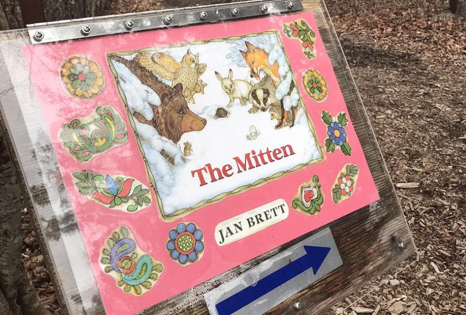 Join children’s librarian at The Quogue Wildlife Refuge for a special reading of The Mitten by Jan Brett. This book is also the chosen book along the Story Book Walk on the trails. Photo courtesy of the refuge