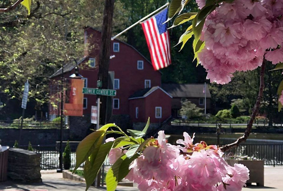 The Red Mill Museum Village boasts more than 200 years of history, featuring 12 buildings located on 10 acres, with exhibits and special events. Photo courtesy of the Red Mill