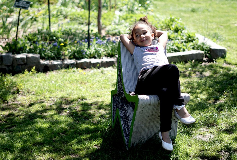 Introduce your preschooler to art in a laid back way at Socrates Sculpture Park in Queens, which is stunning in any season. Photo by Jody Mercier