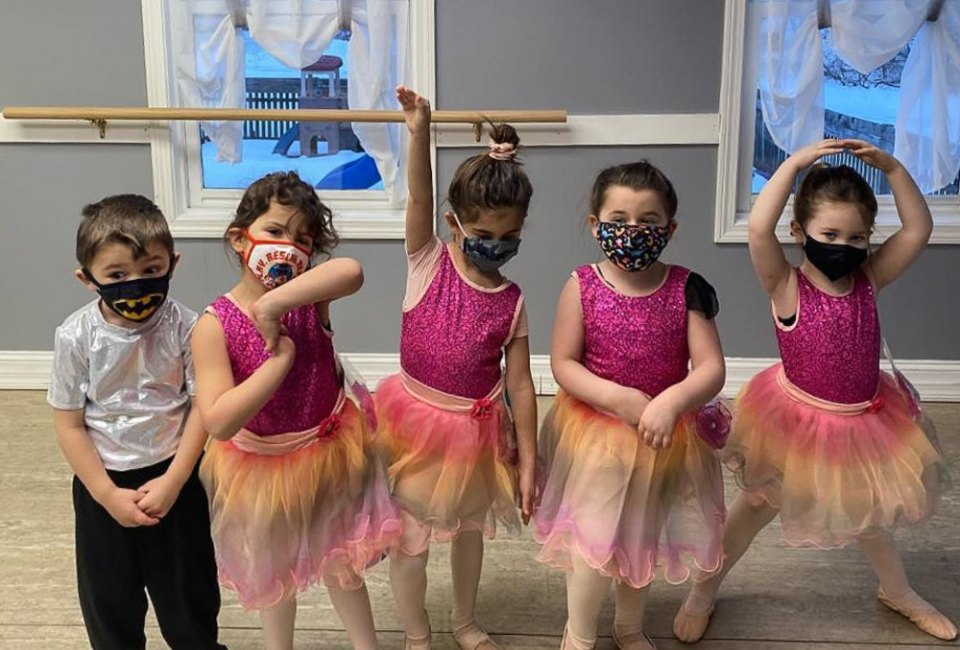 The tiniest dancers learn ballet skills at Revolution Academy. Photo courtesy of Revolution Academy of Dance, Facebook