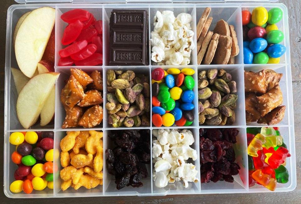 a box a snacks