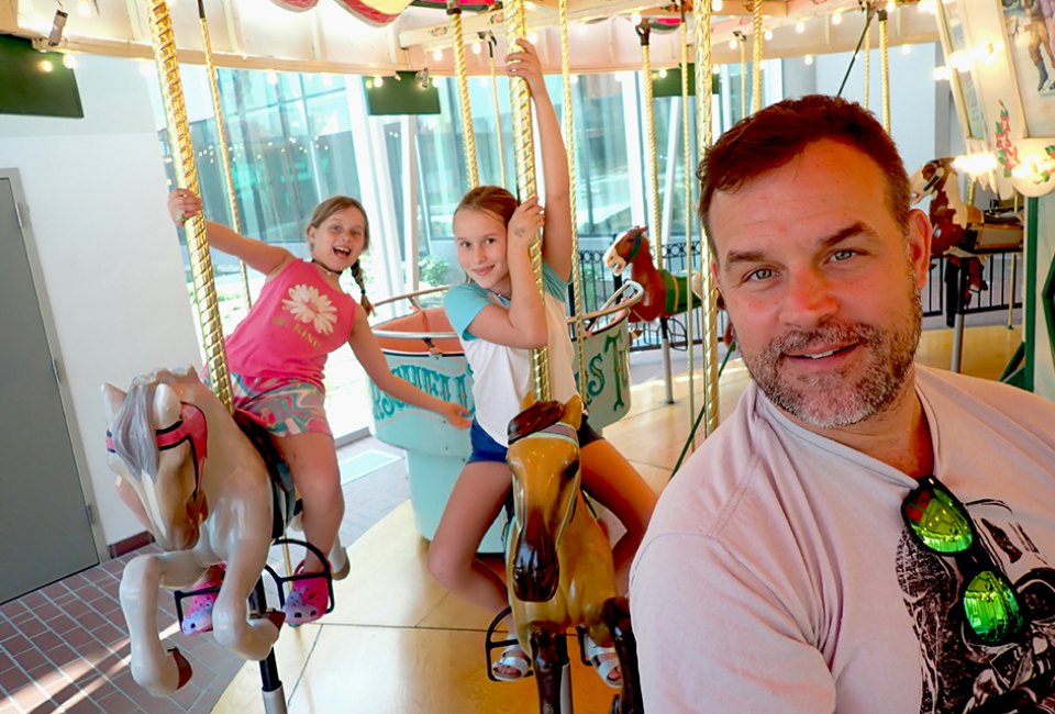 There's even a carousel in The Strong National Museum of Play.