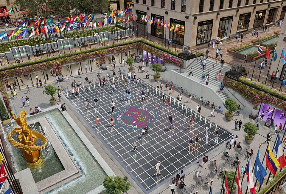 Flipper’s Roller Boogie Palace at The Rink is set to bring roller skating to Rockefeller Center beginning Friday, April 15.
