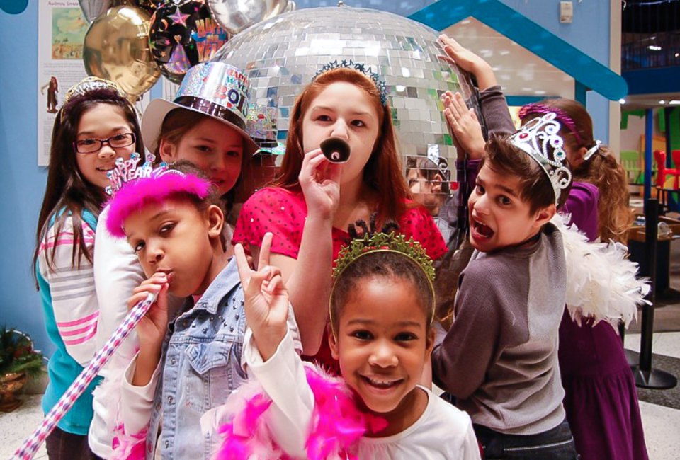 Rockin' New Year's Noon at Children's Museum of Houston! Photo courtesy of the Museum