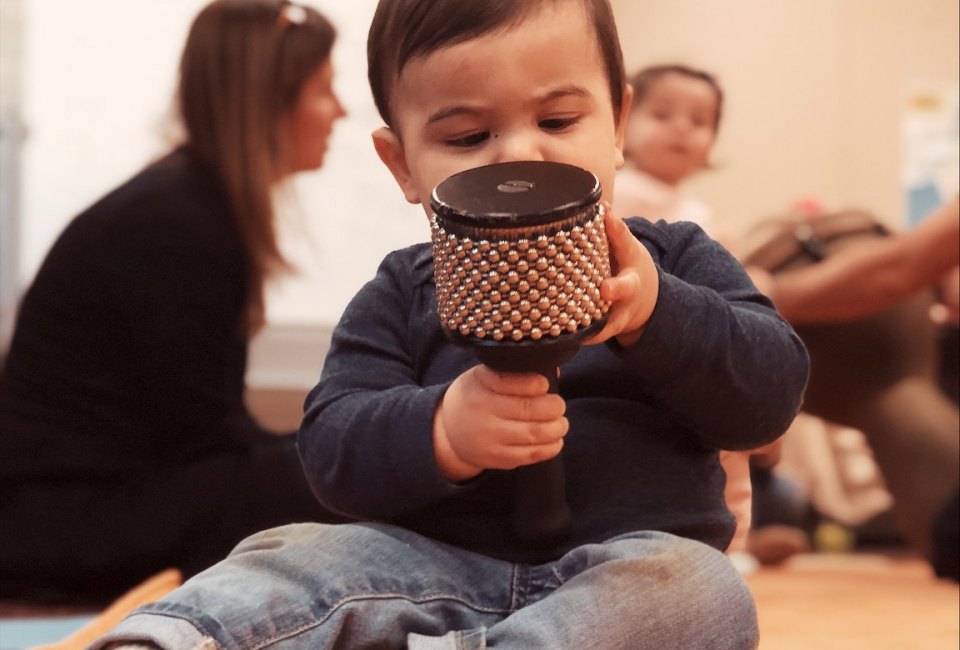 Enjoy outdoor music classes for wee ones with Rockness Music this fall. Photo courtesy of Rockness Music