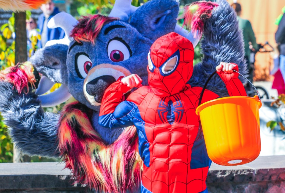 Halloween fun is coming to town with the best things to do in Boston with kids this October! Photo courtesy of the Roger Williams Park Zoo and Carousel Village