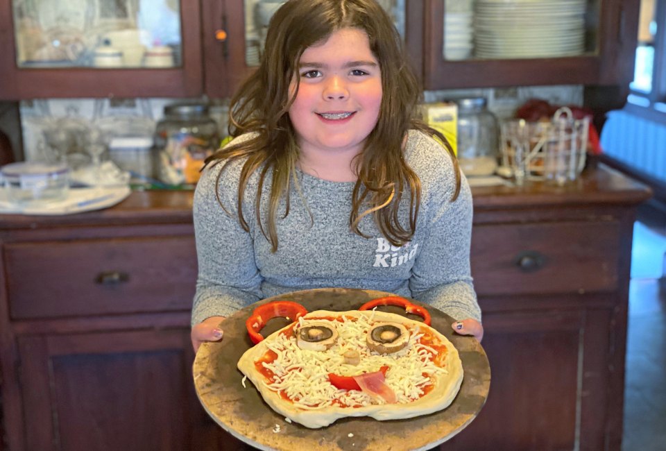 Order up a Romanacci Pizza Kit for dinner and an activity in one. Photo by Ally Noel