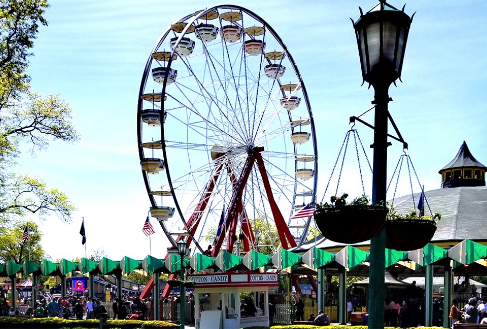 It's the last weekend for fall fun at Rye Playland! Photo courtesy of Rye Playland