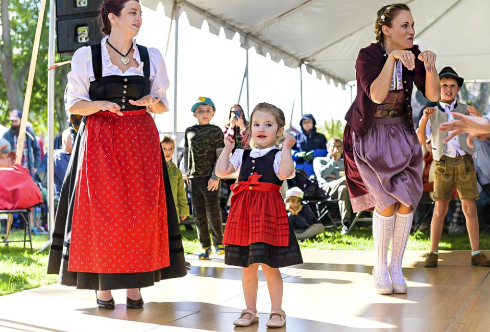 Get in on the action at the Gaithersburg Oktoberfest. Photo courtesy of the festival 