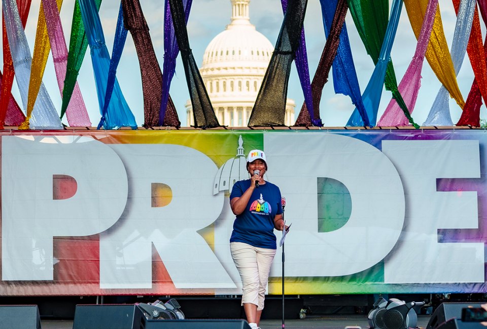 The Capital Pride Festival is just one of many ways to celebrate pride in the DC area. Photo by Ted Eytan courtesy of the event