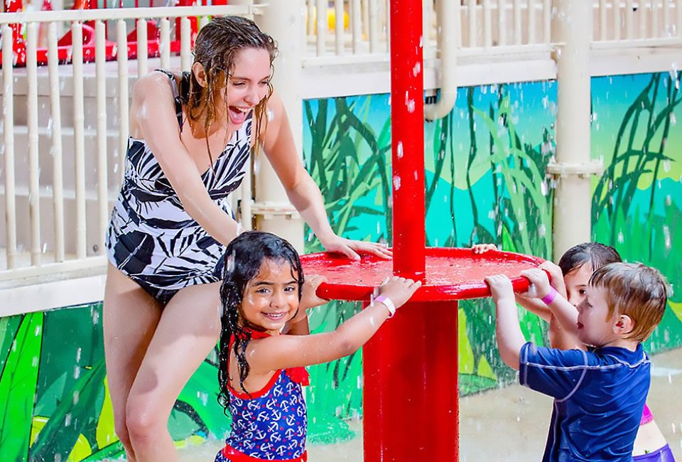 Get out of the chill and spend a day in the tropics at Sahara Sam's Oasis. Photo courtesy of the park