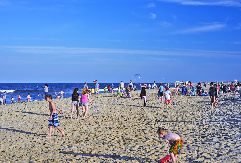 The beautiful beach at Sandy Hook is a quick trip from the city. Photo by Bruce Bordner via Flickr